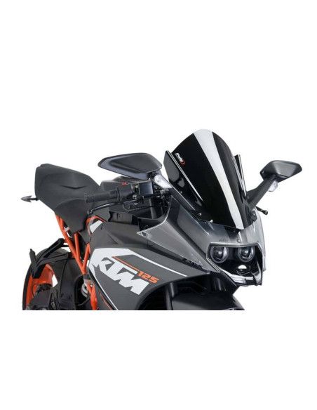 Puig Z-Racing Windshield for KTM RC125 17-21 Black