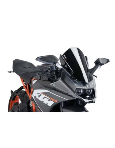 Pare-brise Puig Z-Racing pour KTM RC390 17-21 Noir