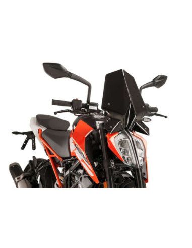 puig cupolino naked n.g. sport per ktm 390 duke 21-23 nero