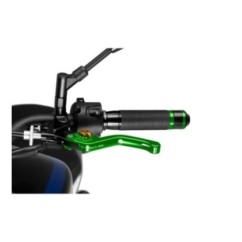 PUIG GREEN SHORT FIXED CLUTCH LEVER 3.0 AND GOLD SELECTOR