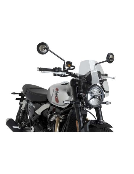 Puig naked ng sport fairing for triumph speed twin 1200 rs 2025 transparent