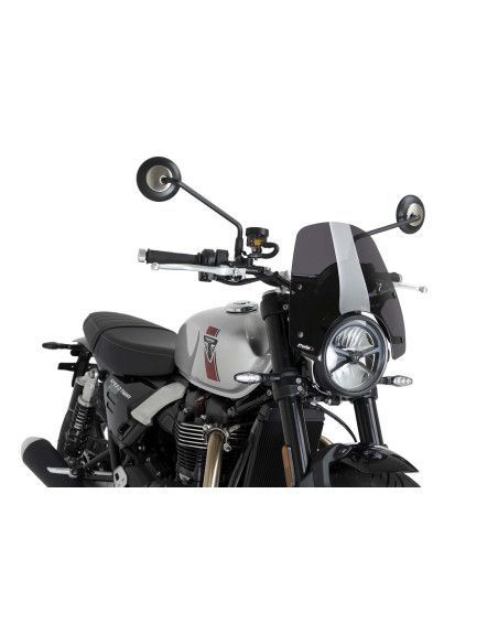 C?pula deportiva Puig Naked NG para Triumph Speed Twin 900 2025 ahumada oscura