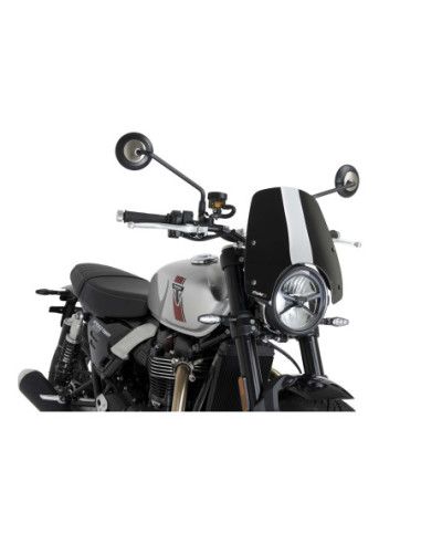 C?pula deportiva Puig Naked NG para Triumph Speed Twin 900 2025 negra