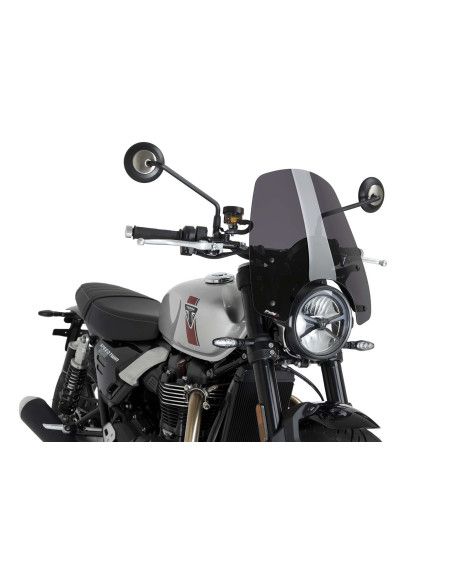 puig naked ng touring screen for triumph speed twin 900 2025 dark smoke