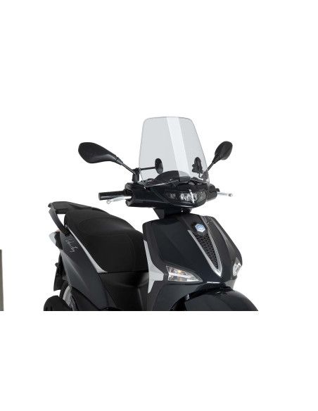 Parabrisas Puig scooter trafic Piaggio Liberty 125 2025 ahumado claro