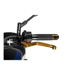 PUIG GOLD FIXED CLUTCH LEVER 3.0 AND ORANGE SELECTOR