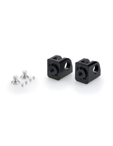Puig adjustable rider footrest adapters for Kawasaki Z1100 2026 black