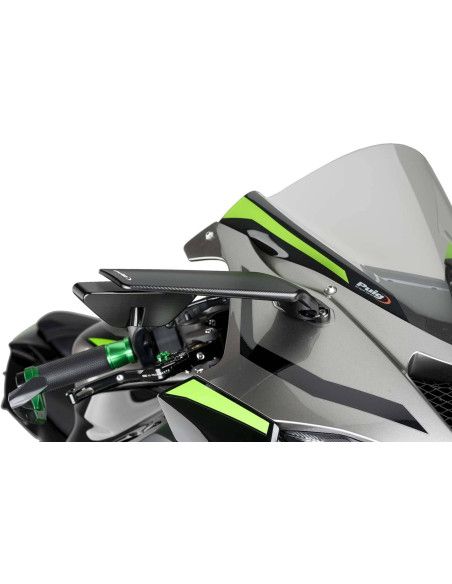 Retrovisor derecho Puig mod. Aileron Kawasaki ZX-10RR 2026 negro