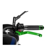 PUIG GREEN FIXED CLUTCH LEVER 3.0 AND RED SELECTOR