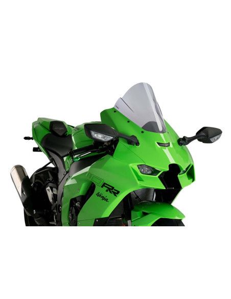 Puig Z-Racing Windschutzscheibe fur Kawasaki ZX-10R 2026 hellgrau