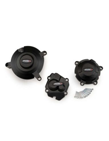 Protector de motor de pista Puig para Kawasaki ZX-10R Championship 2026 negro