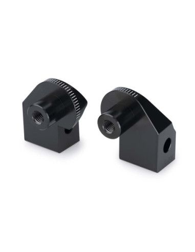 ADAPTATEURS DE REPOSE-PIEDS FIXES PUIG ZONTES 703F-21 24-25 NOIRS | Puig