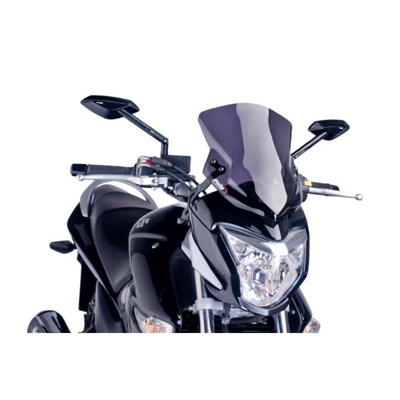 Bulle sport Puig Naked NG pour Suzuki Inazuma 13-17 fumee foncee