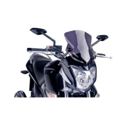 Bulle sport Puig Naked NG pour Suzuki Inazuma 13-17 fumee foncee