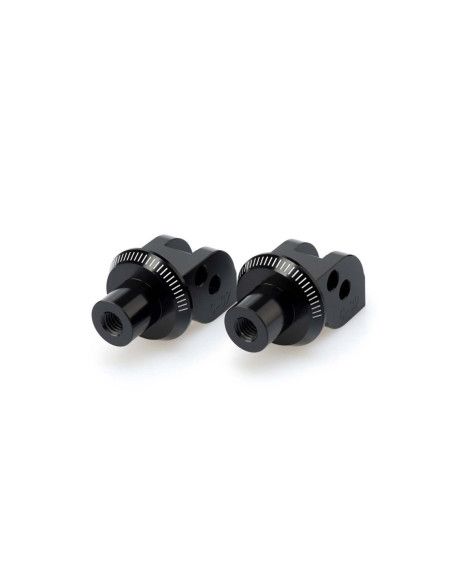 Puig feste Soziusfussrastenadapter Ducati Scrambler 800 Icon Dark 23-25 schwarz