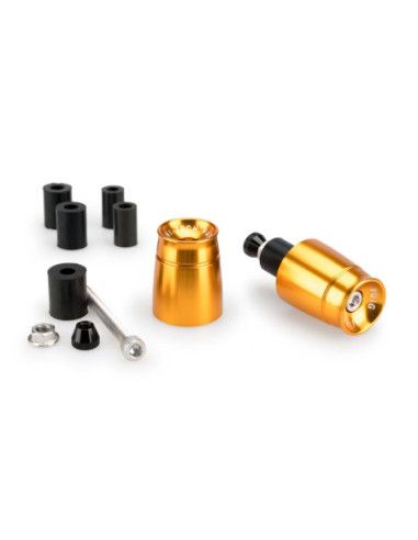 puig bilancieri mod. sport ducati scrambler 800 icon dark 23-25 oro