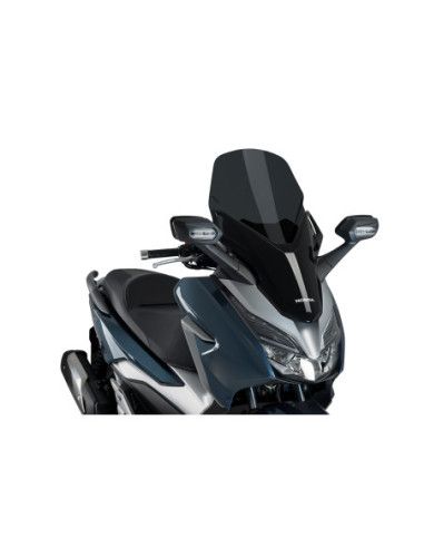 Puig Windschutzscheibe V-Tech Line Touring fur Honda Forza 125 18-20 Dunkelgrau