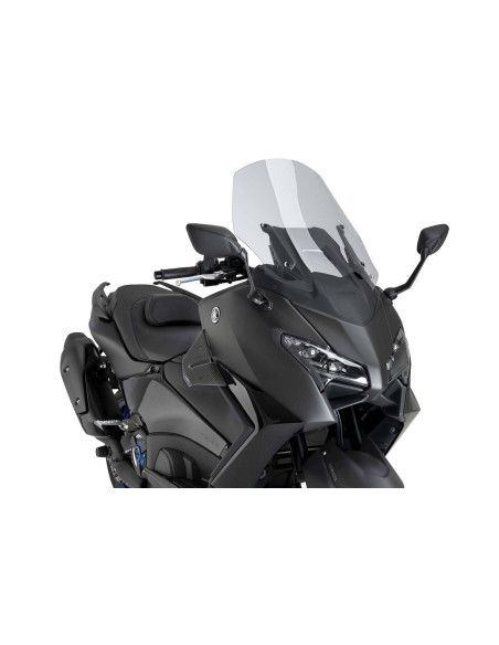 Aileron Puig D12 Yamaha T-Max 560 Max Tech 2025 aspect carbone