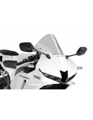 Pare-brise Racing HP Racing pour Honda CBR600 RR 2023, teinte fumEe claire | Racingbike