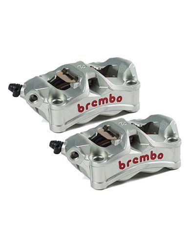brembo kit pinze freno radiali stylema monoblocco per triumph speed triple 1050 s 18-20 titanio