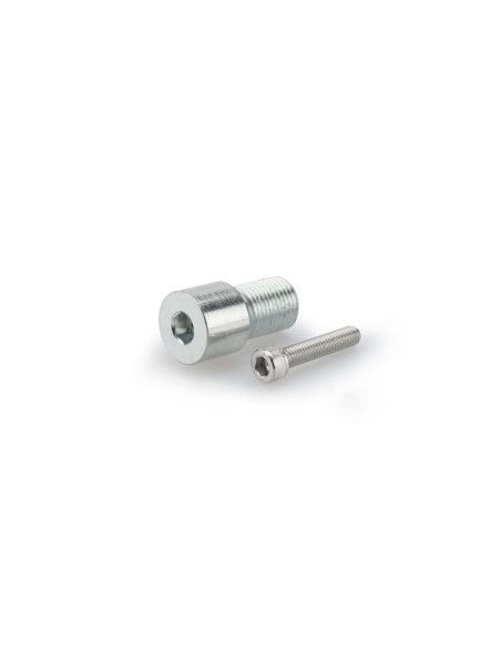 puig adattatore specchietto retrovisore per yamaha t-max 530 sx 17-19 silver