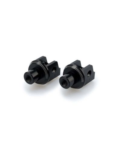 Adaptateurs de repose-pieds fixes Puig pour Suzuki DL1050 V-Strom 23-25 noir