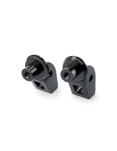 Puig fixed rider rest adapters for Triumph Tiger Explorer XR 18-20 black