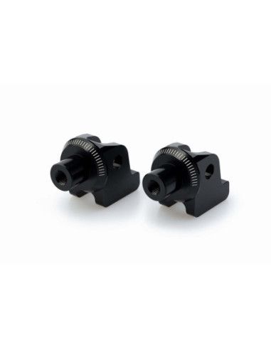 Puig fixed rider rest adapters Triumph Tiger 900 GT Pro 24-25 black