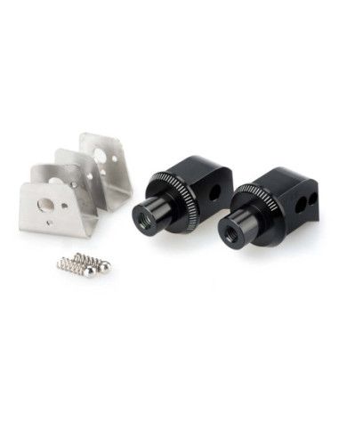 Puig-Adapter fur festen Soziussitz fur Triumph Tiger Explorer XCA 16-17, schwarz