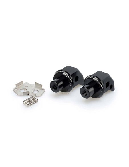 Adaptateurs de selle passager fixe Puig pour Triumph Tiger XC 15-16 noirs