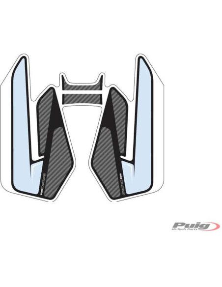 puig adesivo serbatoio per yamaha mt-07 2017 carbon look