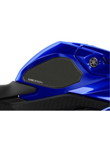 Puig specific side tank sticker for Yamaha YZF-R3 22-24 black
