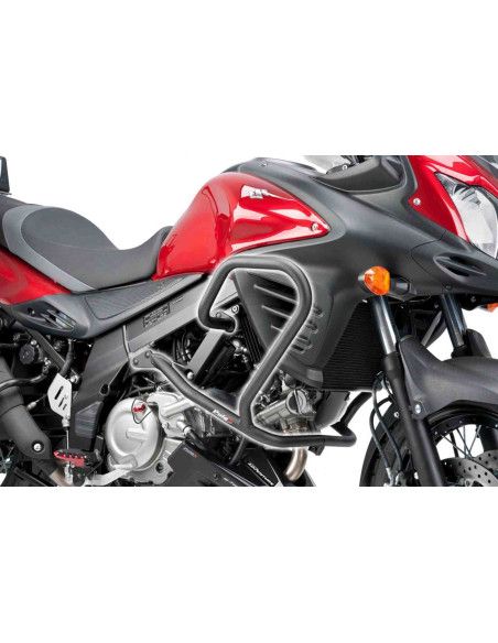 Defensas de motor Puig para Suzuki DL650 V-Strom 21-25 negras