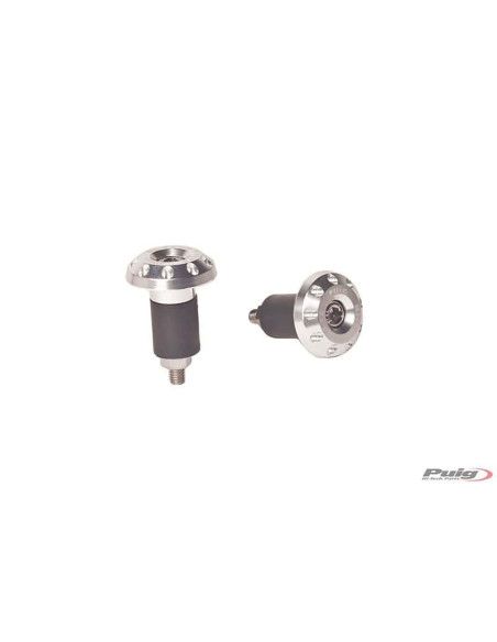 Barres d'halteres Puig Race pour Yamaha YZF-R3 17-18 Argent