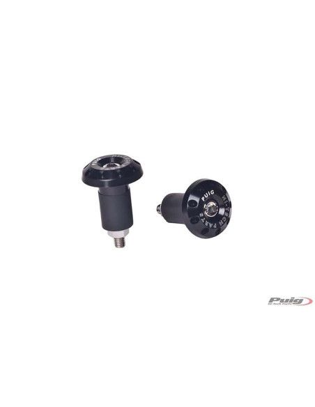 Embouts de guidon Puig Race pour Yamaha YZF-R3 2022-2024 Noir