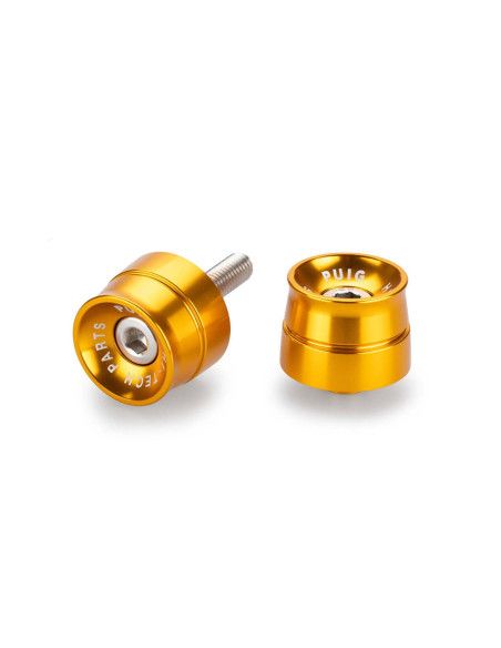 Embouts de guidon Puig Speed pour Yamaha MT-09 Tracer 2017 Or
