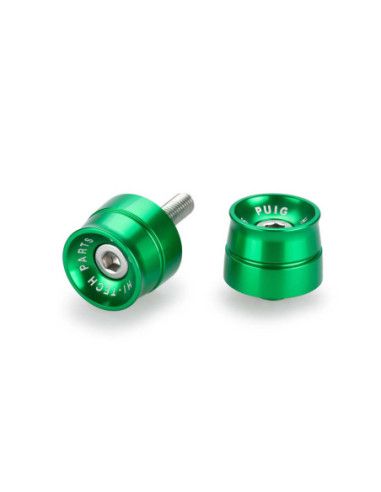 Puig Speed Modular Barbells for Yamaha MT-09 Tracer 2017 Green