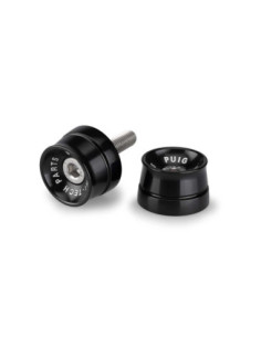Embouts de guidon Puig Speed pour Yamaha MT-09 2025 Noirs