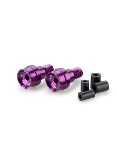 Contrapesos Puig Speed Manillar Yamaha MT-125 21-25 Morado