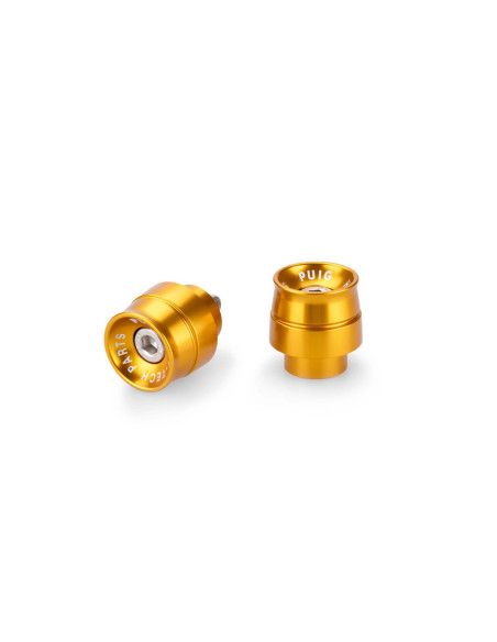 Contrapesos Puig mod. Speed para Yamaha Tracer 7 GT 2025 dorados