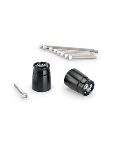 Puig Sport Bar Ends for Suzuki DL650 V-Strom 2021-25 Black
