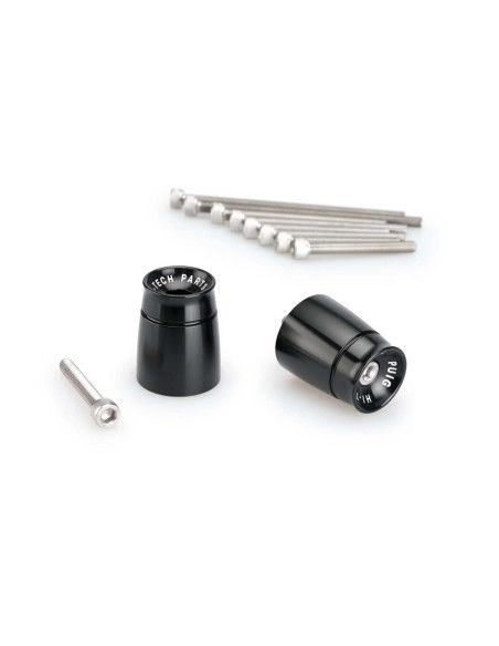 Puig Sport Bar Ends for Suzuki GSF650 Bandit 09-11 Black