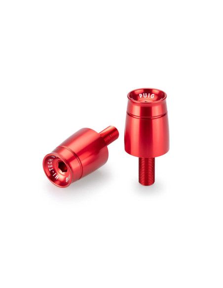Embouts de guidon Puig Sport pour Suzuki GSX-R1000R 17-21 Rouge