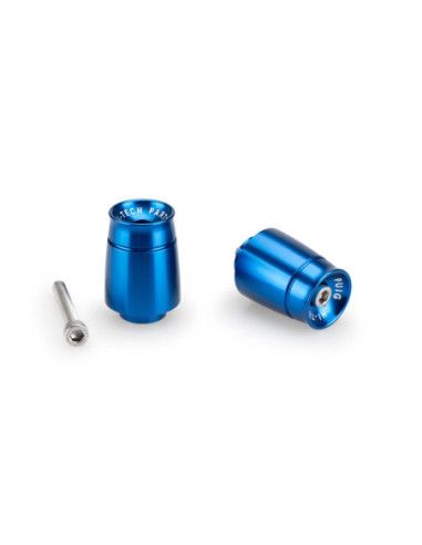 Extremos de manillar deportivos Puig para Yamaha YZF-R1 2006 Azul