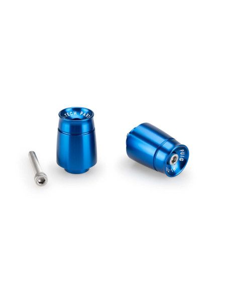 Embouts de guidon Puig Sport pour Yamaha YZF-R1 2006 Bleus