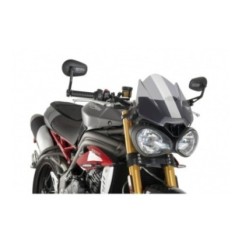 PARABRISAS PUIG NAKED NG SPORT PARA TRIUMPH STREET TRIPLE R 17-20 TRANSPARENTE AHUMADO