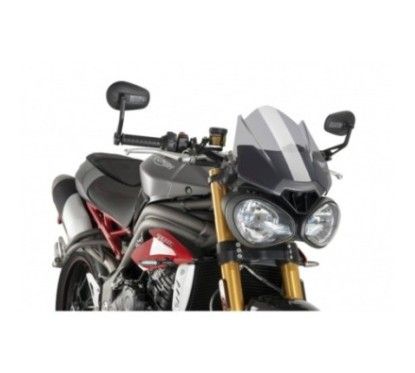 Parabrisas Puig Naked NG Sport para Triumph Street Triple R RS 17-19 ahumado claro