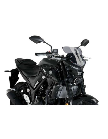 Cupula Puig Naked NG Sport para Yamaha MT-03 22-25 ahumada clara