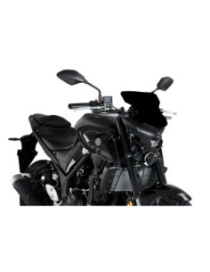 Puig Naked NG Sportscheibe fur Yamaha MT-03 22-25, schwarz