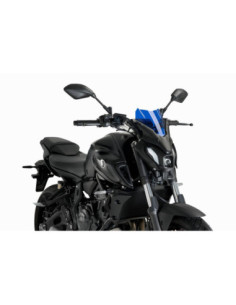 Puig Naked NG Sport-Bildschirm fur Yamaha MT-07 23-24 blau